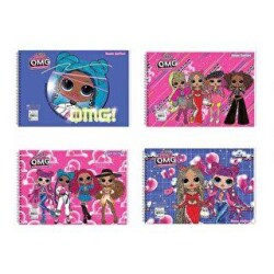 Keskin Color L.O.L. OMG Resim Defteri 15 Yaprak 25x35 Cm - Keskin Color