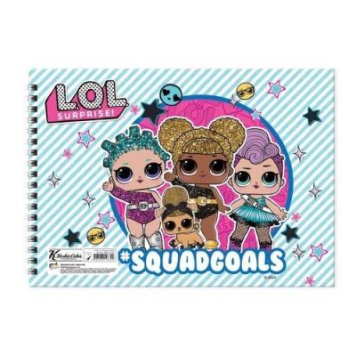 Keskin Color L.O.L. Resim Defteri 17 x 25 Cm 15 Yaprak - 1