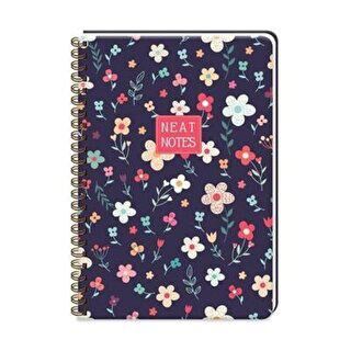 Keskin Color Neat Notes Spring Time Sophie Defter Kareli Spiralli 100 Yaprak 20x28 Cm - 1