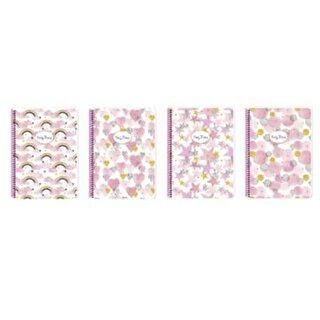 Keskin Color Princess Defter Kareli Karton Kapak Spiralli A4 100 Yaprak - 1