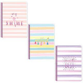 Keskin Color Shine Defter Çizgili Spiralli Pp Kapak A4 100 Yaprak - 1