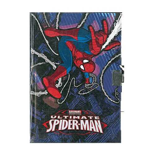 Keskin Color Spiderman Hatıra Defteri Kilitli 104 Yaprak 14x20 Cm