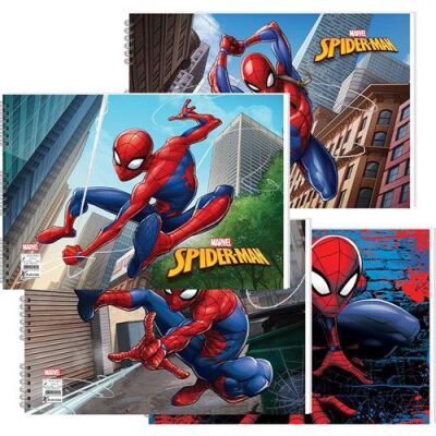 Keskin Color Spiderman Resim Defteri 15 Yaprak 25x35 Cm - 1