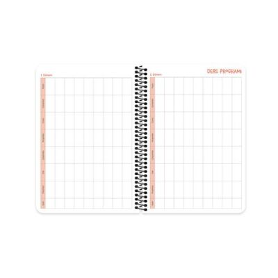Keskin Color Spiralli Akademik Ajanda 830213-99 Hisli Şeyler - Tutmayın Beni 2023-2024 - 5
