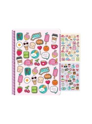 Keskin Color Sweet Fun Defter Pp Kapak Spiralli A4 60 Yaprak - Keskin Color