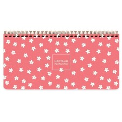 Keskin Spiralli Planner Minik Papatya 13x27 Cm - 4
