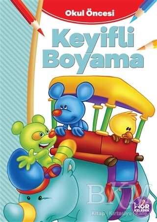 Keyifli Boyama - Mor Kelebek