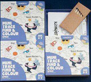 Mini Trace Find Colour Space Poster - Kidmosfer