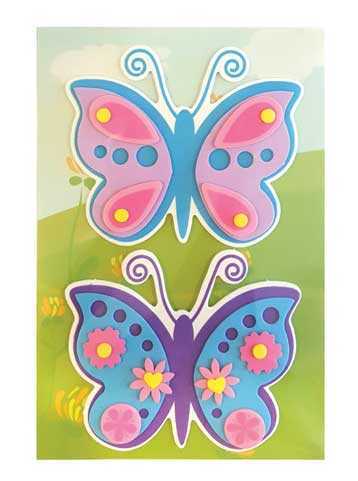 Kids Arts - Eva Sticker - Kelebekler