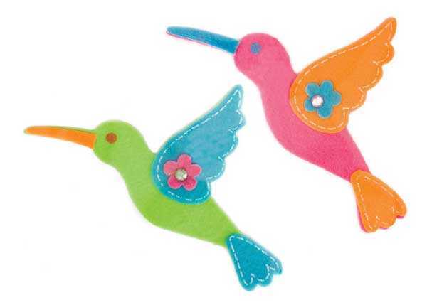 Kids Arts - Keçe Sticker - Kuş 2 Li