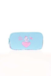 Kaukko Kids&Love 3 Bölmeli Ayna - Taş Unicor Kalem Çantası L8094 - 3