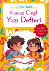 Kılavuz Çizgili Yazı Defteri Küçük Boy - Turuncu - Parıltı Yayınları