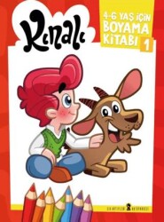 Kınalı 4 - 6 Yaş İçin Boyama Kitabı - 1 - Sır Katipleri