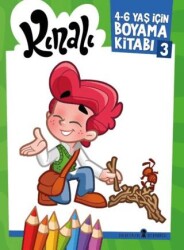 Kınalı 4 - 6 Yaş İçin Boyama Kitabı - 3 - Sır Katipleri