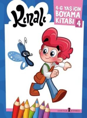 Kınalı 4 - 6 Yaş İçin Boyama Kitabı - 4 - 1