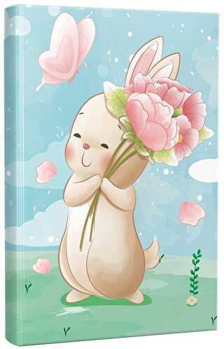 Kır Tavşanı Çizgili Defter - 1