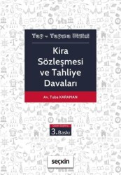 Kira Sözleşmesi ve Tahliye Davaları - Seçkin Yayıncılık