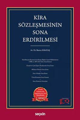 Kira Sözleşmesinin Sona Erdirilmesi - 1