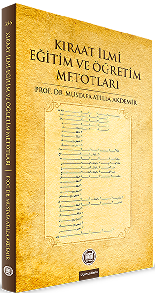 Kıraat İlmi Eğitim ve Öğretim Metotları - Marmara Üniversitesi İlahiyat Fakültesi Vakfı