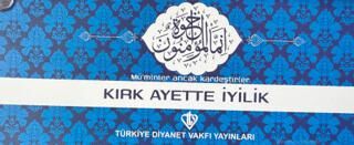 Kırk Ayette İyilik Kartelası kapağı