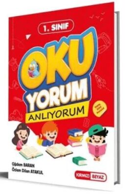 Kırmızı Beyaz Yayınları 1. Sınıf Okuyorum Anlıyorum - 1
