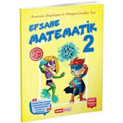 Kırmızı Beyaz Yayınları 2. Sınıf Efsane Matematik - Kırmızı Beyaz Yayınları