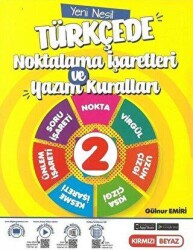 Kırmızı Beyaz Yayınları 2. Sınıf Türkçede Noktalama İşaretleri ve Yazım Kuralları - Kırmızı Beyaz Yayınları
