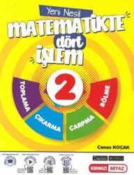 Kırmızı Beyaz Yayınları 2. Sınıf Yeni Nesil Dört İşlem Matematik - Kırmızı Beyaz Yayınları