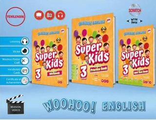 Kırmızı Beyaz Yayınları 3. Sınıf Super Kids Woo Hoo! - 1