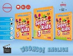 Kırmızı Beyaz Yayınları 3. Sınıf Super Kids Woo Hoo! - Kırmızı Beyaz Yayınları