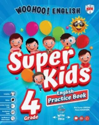 Kırmızı Beyaz Yayınları 4. Sınıf Woohoo Englısh Süper Kids 3 Kitap - 1