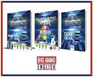 Kırmızı Beyaz Yayınları 6. Sınıf Big Bang English 3`lü Set