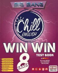 Kırmızı Beyaz Yayınları 8. Grade Big Bang Chill English Win Win Test Book - Kırmızı Beyaz Yayınları