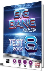 Kırmızı Beyaz Yayınları Big Bang English Test Book 8. Sınıf - Kırmızı Beyaz Yayınları