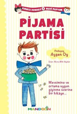 Kırmızı Kurdele Mavi Papyon 2 - Pijama Partisi kapağı