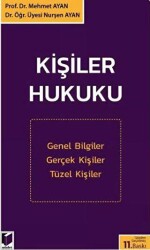 Kişiler Hukuku - Adalet Yayınevi