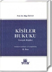 Kişiler Hukuku - Yetkin Yayınları