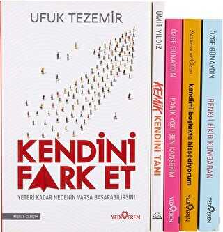 Kişisel Gelişim Set 5 Kitap Takım - Yediveren Yayınları