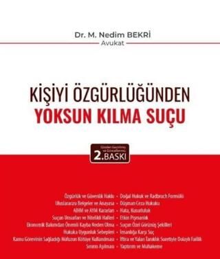 Kişiyi Özgürlüğünden Yoksun Kılma Suçu - 1