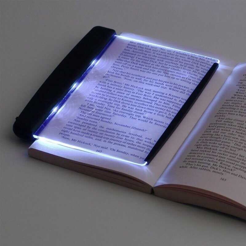 Kitap Arası Okuma Işığı Led Panel Light Panel Book Kutulu