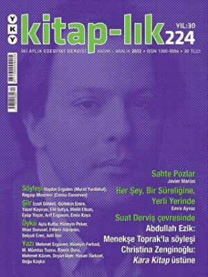 Kitap-lık Dergisi Sayı: 224 Kasım - Aralık 2022 - 1