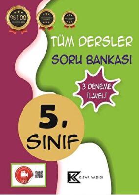 Kitap Vadisi Yayınları 5. Sınıf Tüm Dersler Soru Bankası - 1