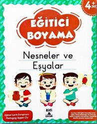 Kivi Eğitici Boyama Nesneler Ve Eşyalar - Kivi Çocuk Yayınları