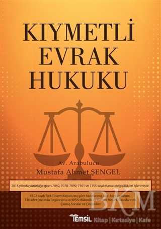 Kıymetli Evrak Hukuku - Temsil Kitap