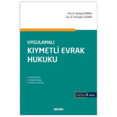 Kıymetli Evrak Hukuku - 1
