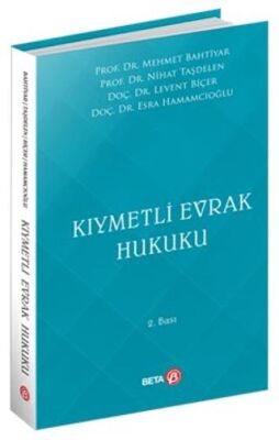 Kıymetli Evrak Hukuku - 1
