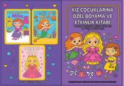 Kız Çocuklarına Özel Boyama ve Etkinlik Kitabı - Fatma Korkmaz - Butik Serdivan