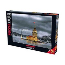 Anatolian Puzzle 1000 Parça Kız Kulesi Nostalji - Anatolian