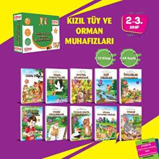 Kızıl Tüy ve Orman Muhafızları 10 Kitap - Etkinlik Testi - Değerlendirme Testi - 1