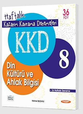Kurmay Yayınları KKD 8. Sınıf Din Kültürü Ve Ahlak Bilgisi Haftalık Kazanım Kavrama Denemeleri
